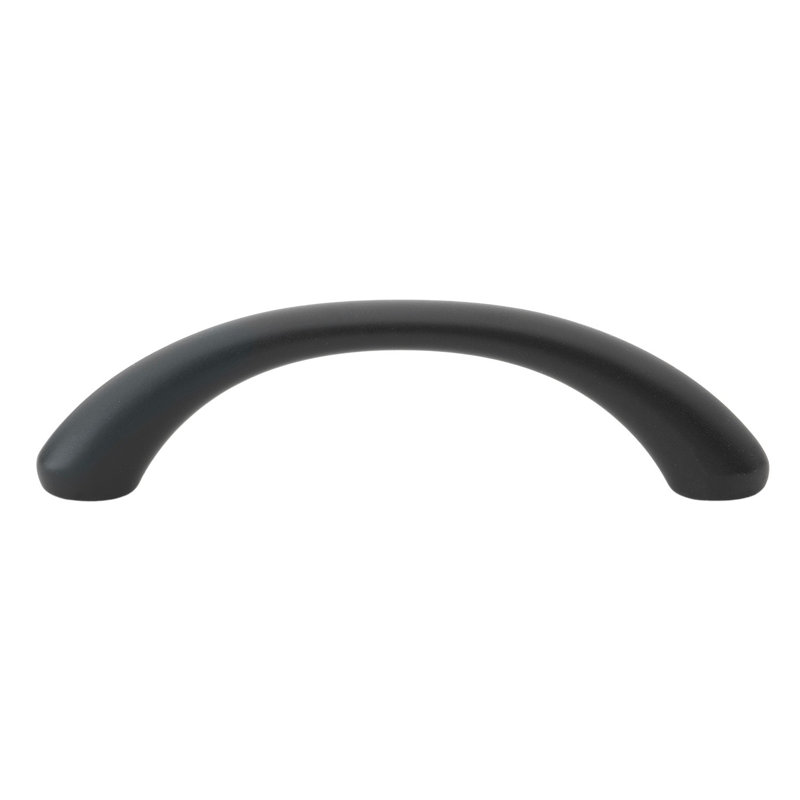 Loop 2 3/4" Center to Center Arch Pull, Matte Black