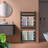 Electric Towel Warmer 10 Bars Heated Towel Rack Wall Mounted Towel Rail-100140236