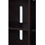 Console avec design exclusif, porte d'entrée à motif, portes à ouverture tactile, système de verrouillage magnétique et gestion des câbles