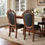 Chaise d'appoint en cuir synthétique Chateau De Ville-813328151-813327448