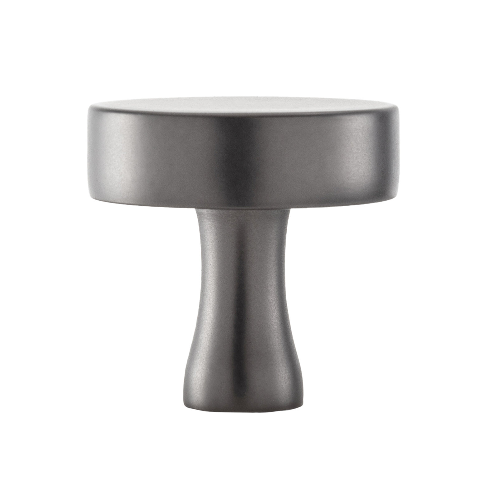 The Perfect Knob 1-1/8" Round Knob, Black Nickel