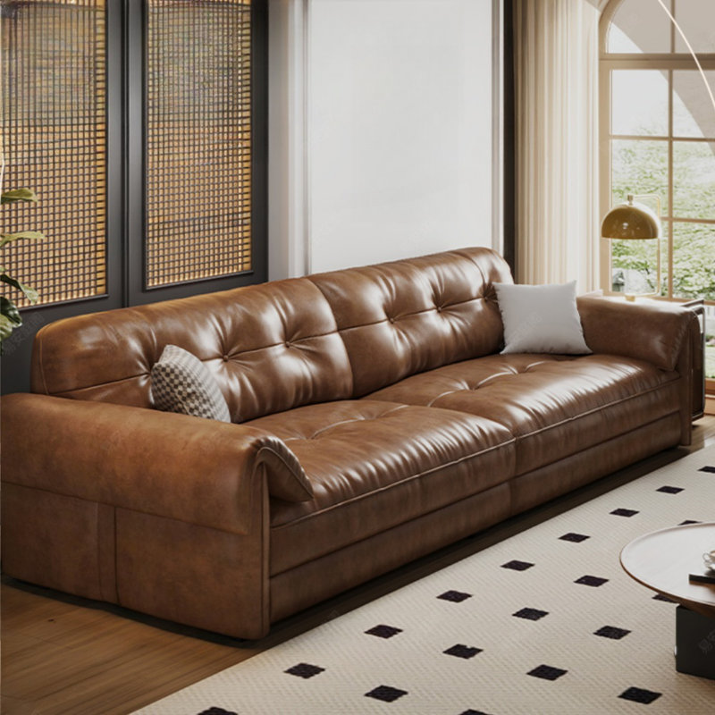 Pine Elephant Ear Minimalist Sofa