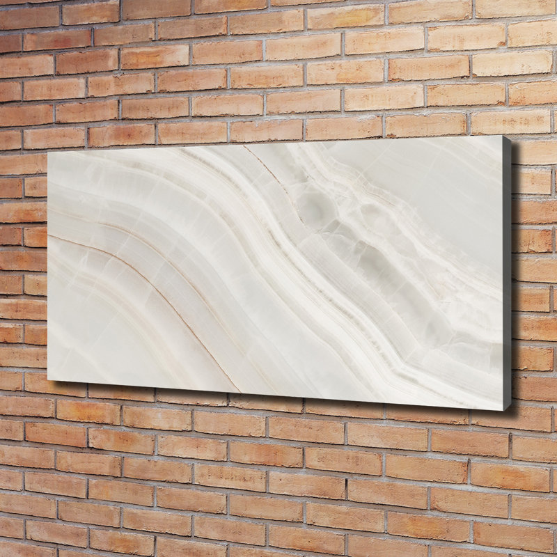 Marble Texture - Wrapped Canvas Print, 60cm H x 120cm W