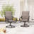 Leonard Premium All-Weather Padded Sling Swivel Chair
