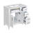 36-Inch Modern Bathroom Vanity With Ceramic Sink, Cabinet With Four Drawers-1978771769