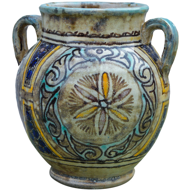 Handmade Ceramic Table Vase, Floral
