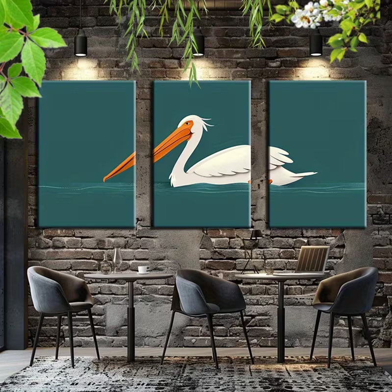 3 Piece Wrapped Canvas Wall Art, 30" H x 60" W