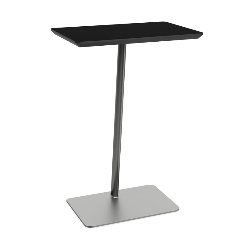 Pieds de table Darsey, Nuit noire, Argent argent