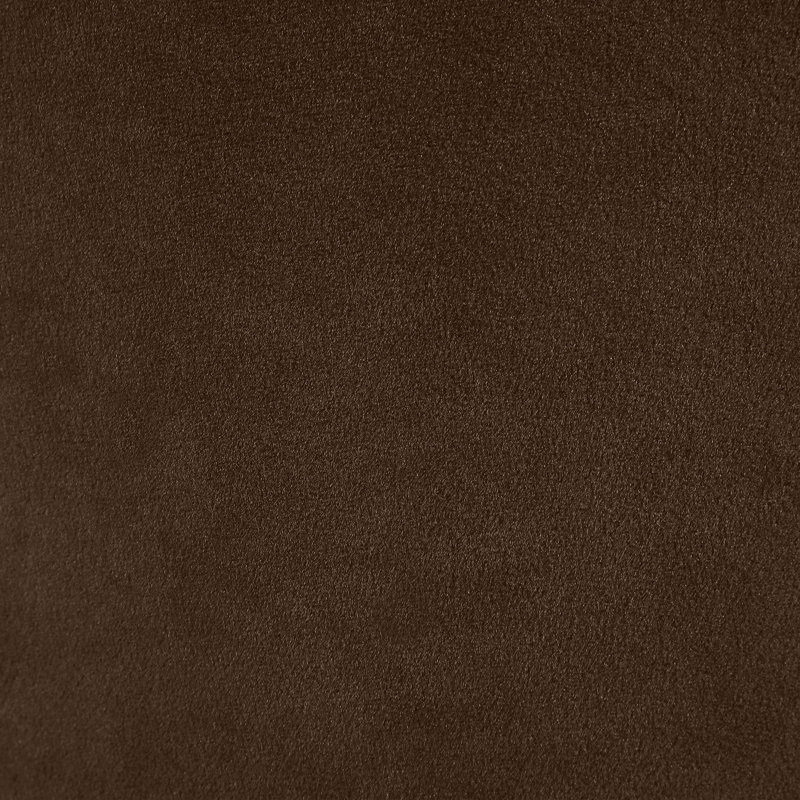 Fauteuil d'appoint en velours Tristan, Velours brun