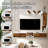 Expandable Floating TV Stand with Convertible Shelves,DIY