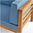 OANA CORNER BENCH-R, BLUE