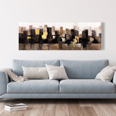 «Earthy Tones», paysage urbain abstrait