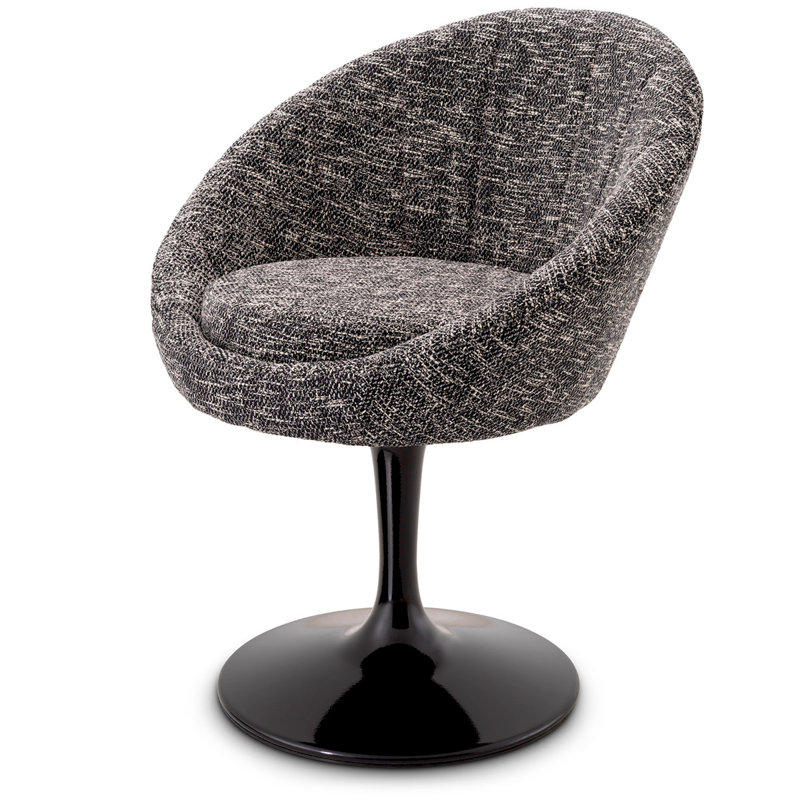 O'Neill Upholstered Dining Chair, Cambon Black