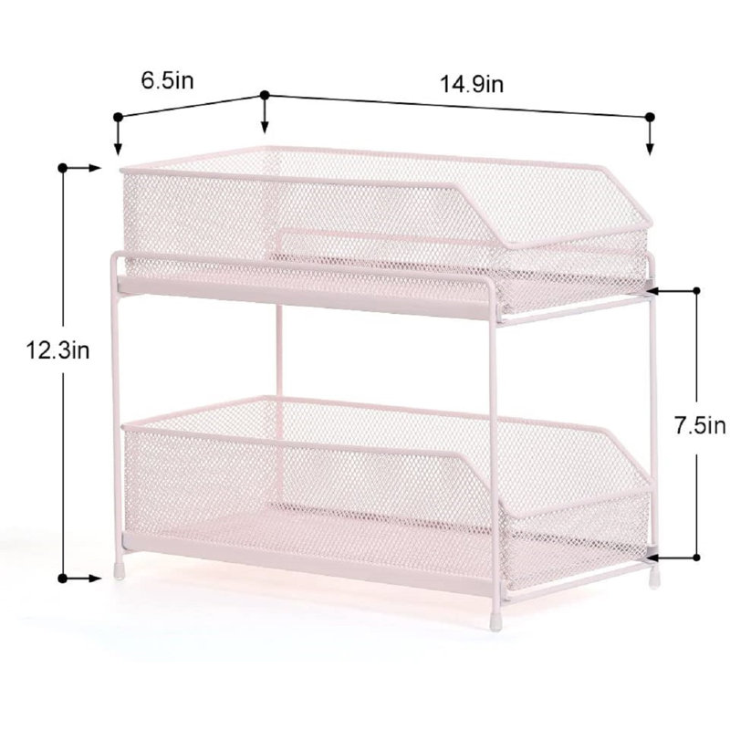 Arabi 2 Drawer Storage Drawer