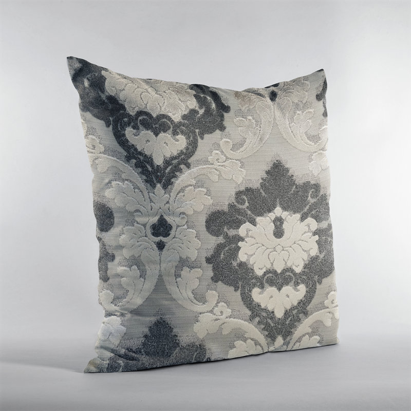 Coussin de luxe fleurs Leilani, 22 po x 22 po, Coussin décoratif