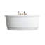 Holiday 69.25'' L Freestanding Soaking Bathtub