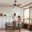 Black Ceiling Fans With Lights And Remote, 42 Inch Outdoor Ceiling Fan For Patios With Light 5 Blades Modern Ceiling Fan Noiseless Reversible DC Motor, Wood Fan For Farmhouse-758228093-758228091