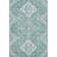 Tapis turquoise Prisco lavable à la machine de qualité supérieure-1565750688