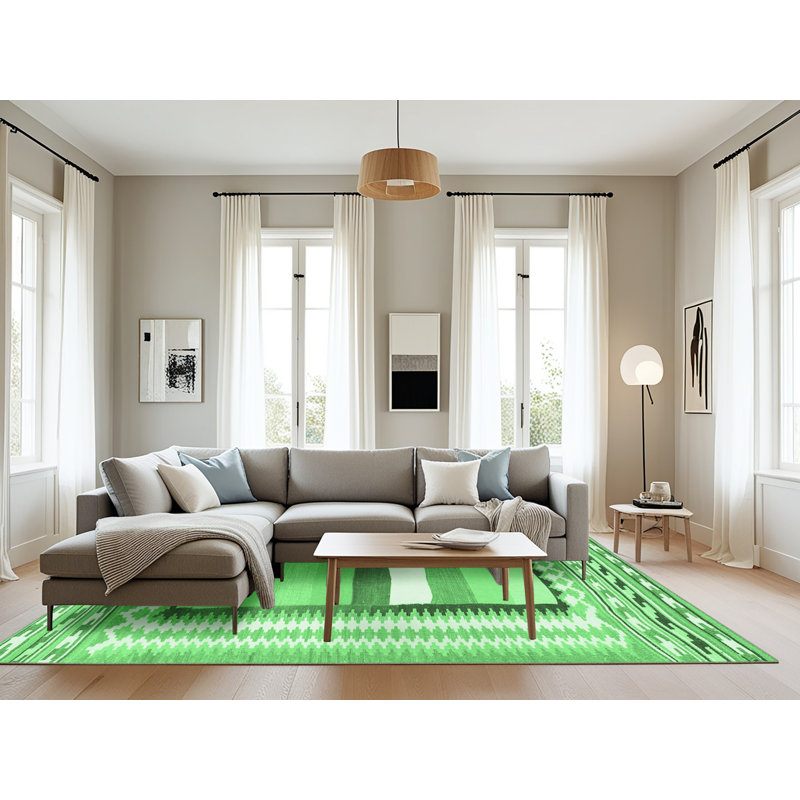 Tapis vert Gracelin, Rectangle 8 pi x 12 pi