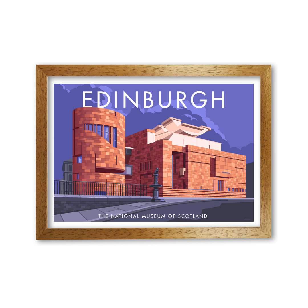 Edinburgh National Museum Of Scotland by Stephen Millership - Print