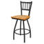 Tabouret de bar rotatif 25 po Nicolai-1988652403-1988652402-1988652282