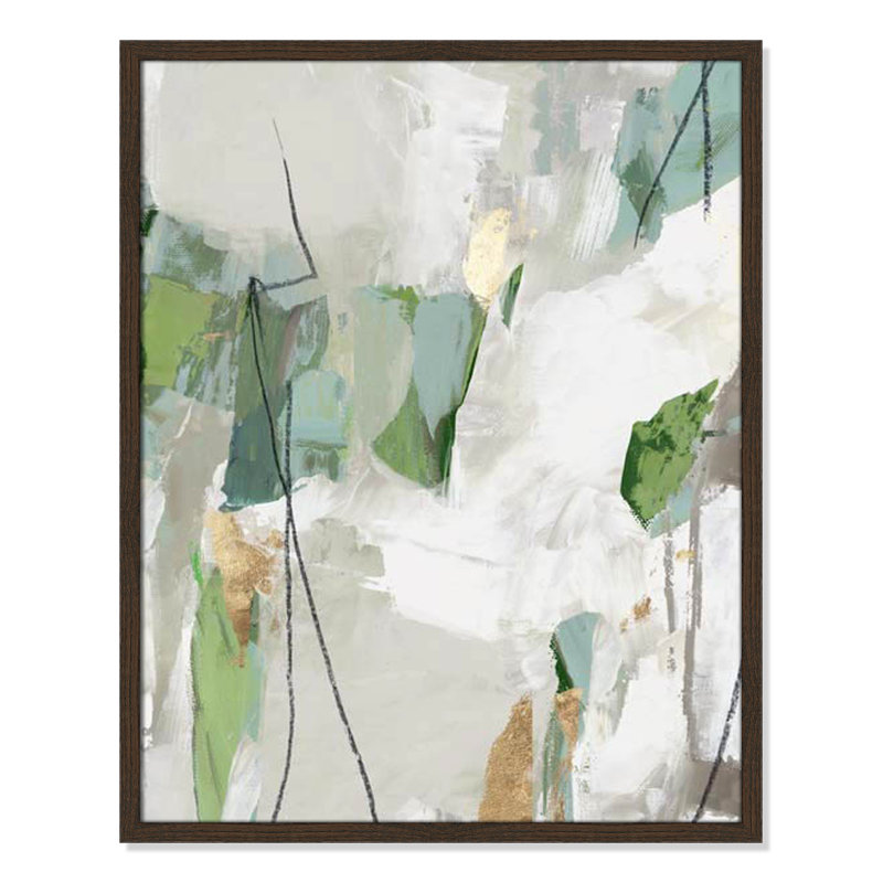 Enchanted Emerald Collection Enchanted Emerald I by Update Hi Res Image List Print, 29.5" H x 23.5" W x 1.25" D