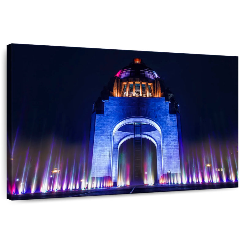 Lilie Monument To The Revolution, 32" H x 48" W