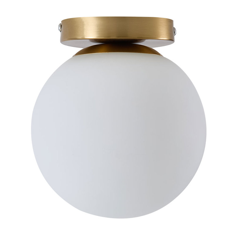 Glass Semi Flush Mount
