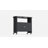 Bar Cart Portable Outdoor Table made of durable FE rattan with tempered glass table top