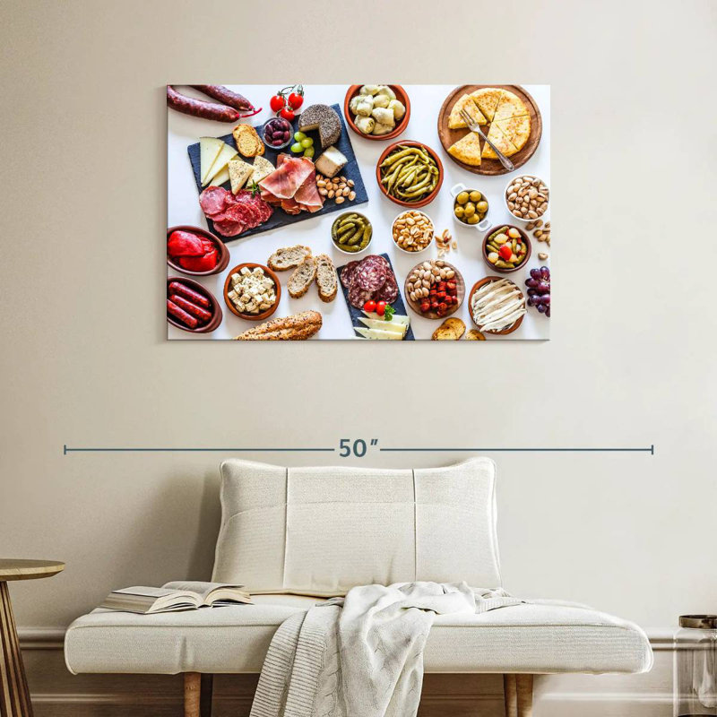 Tapas de style espagnol Yarlin, H 26 po x l 39 po