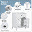24" Bathroom Vanity with Sink-950308854