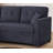 Sectional Sofa Bed, Dark Blue