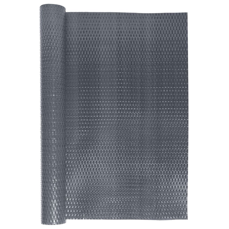 Polypropylene Border Fencing, Anthracite, 100cm H x 600cm W