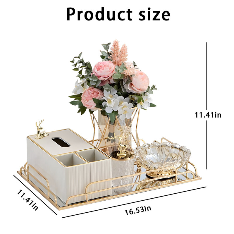 Chamique Metal Tray