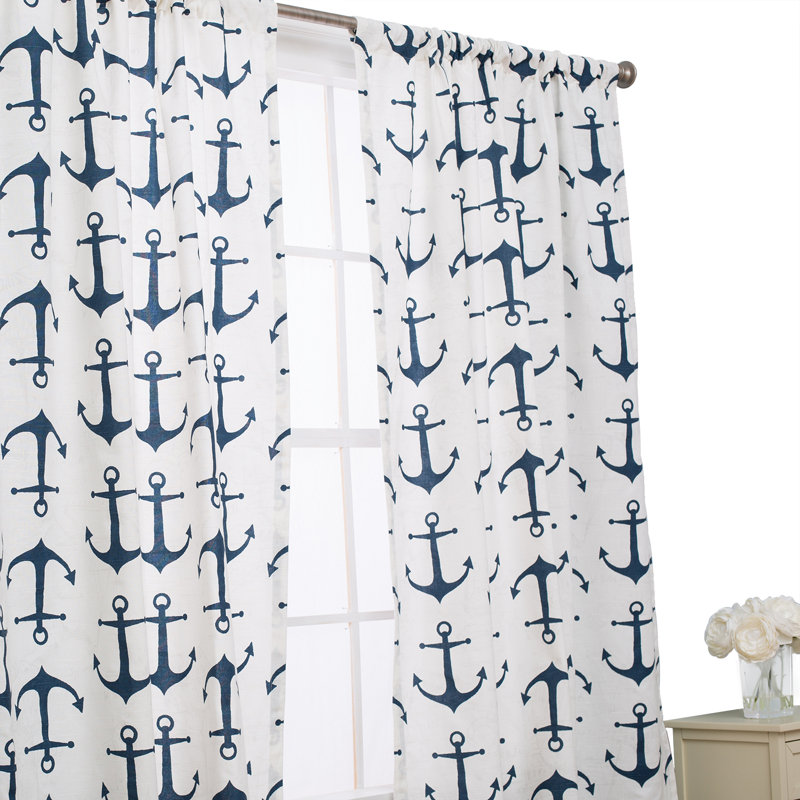 Semi Sheer Curtain, 50" W x 72" L