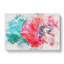 Eye Of A Red Poppy Flower - Wrapped Canvas-56657925