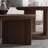 Black walnut round simple coffee table combination