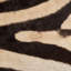 Zebra Hide Large Round