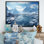 «Glacial Scenery in Canada», reproduction sur toile