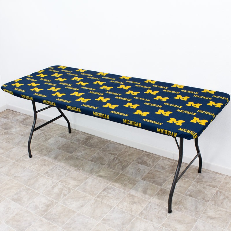 NCAA Patio Table Covers, Michigan, 72" W x 30" D