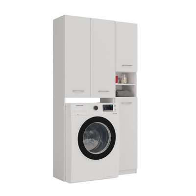 Narla MDF Wood Laundry Room Organiser