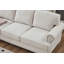 Canapé en tissu rembourré de polyester de 83 po.-315375628