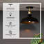 Ensemble de 1 plafonnier semi-encastré Modern-700561054