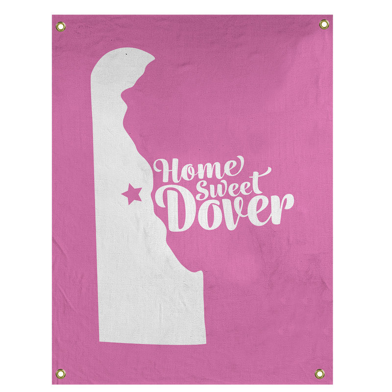 Tapisserie murale dover delaware, H 36 po x l 26 po, Rose