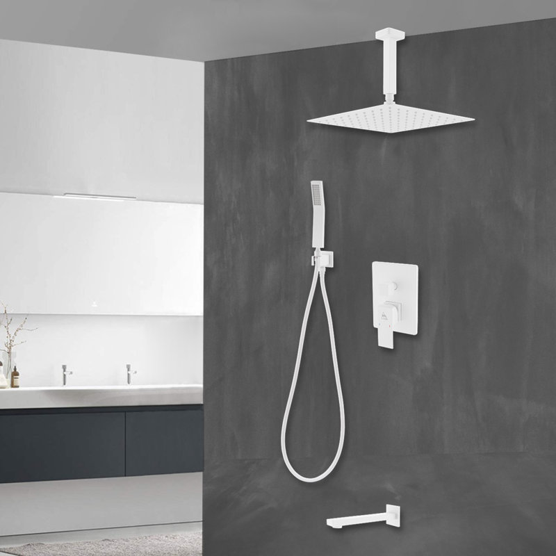 Système de douche complet Aqua Piazza avec valve brute