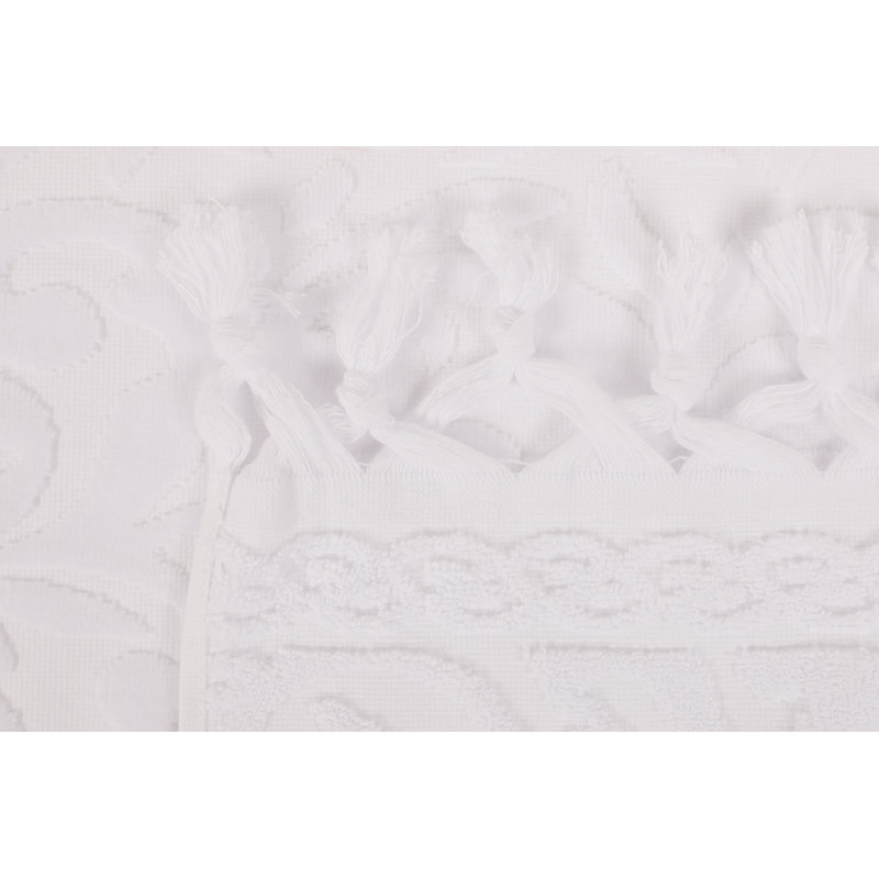 Débarbouillette 100% coton Greenburgh, Blanc