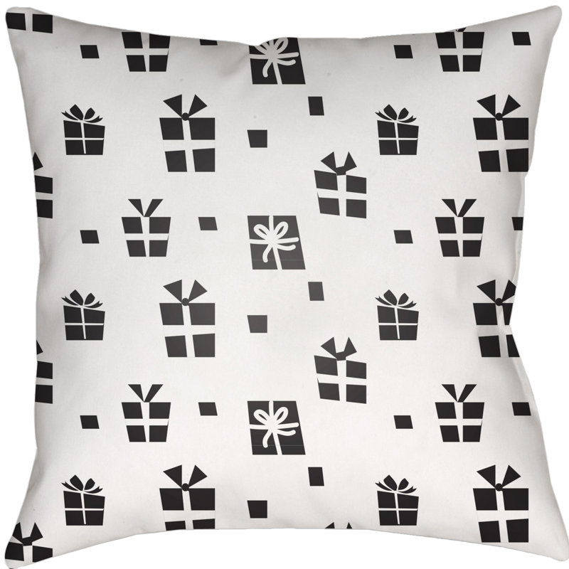  Coussin décoratif intérieur / extérieur, H 16 po x l 16 po x P 4 po