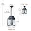 Luminaire suspendu d'extérieur 3 lumières Copen