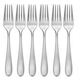 Classic Satin Stainless Steel Salad / Dessert Fork