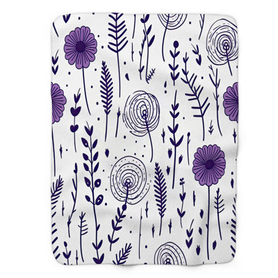 Heather Haven - Couverture sherpa de qualité supérieure 1 pièce